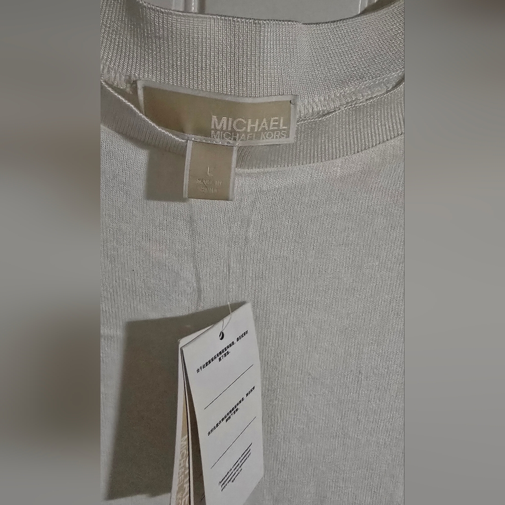 Michael Kors Winter White Womens Sweater NWT